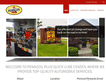 Tablet Screenshot of pennzoilplus.com